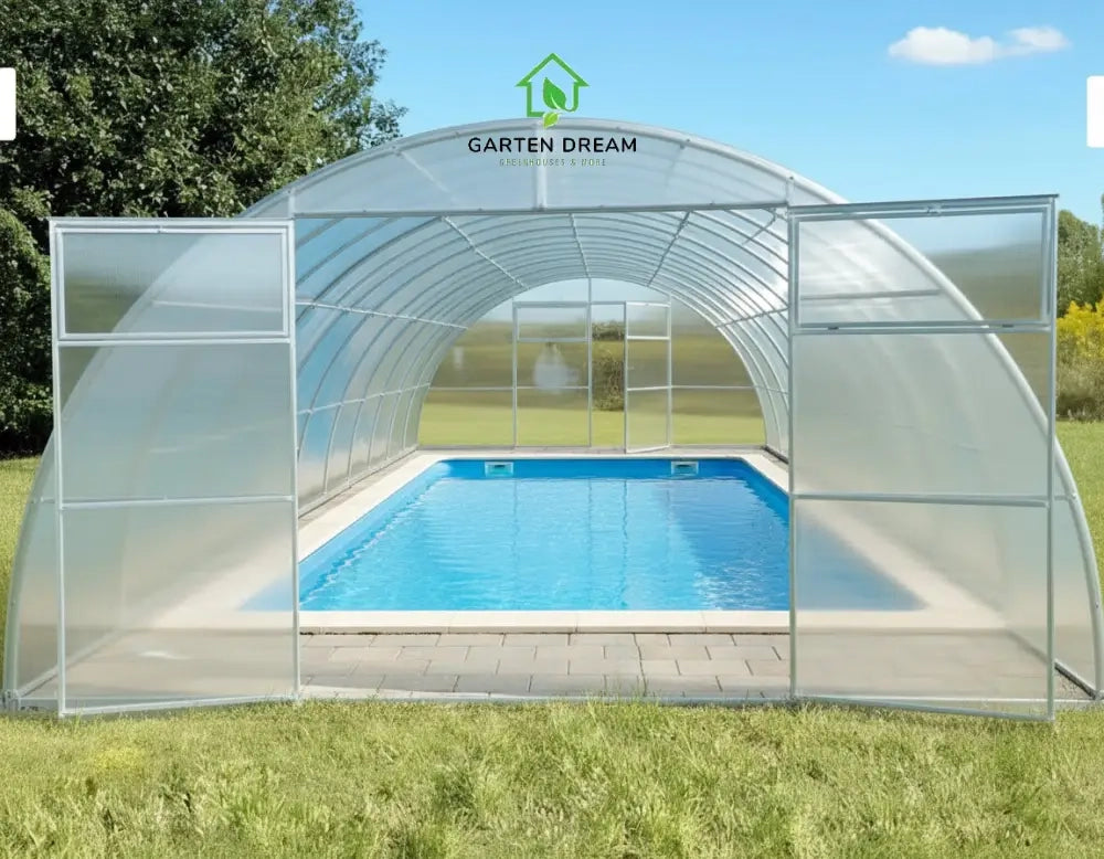 Copertura per Piscina Garten Dream SIGMA 4x6 m con Policarbonato 4 mm