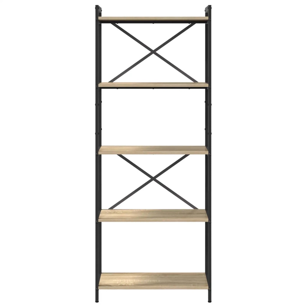 Libreria Rovere Sonoma 60 x 30 x 155 cm Legno multistrato 868384