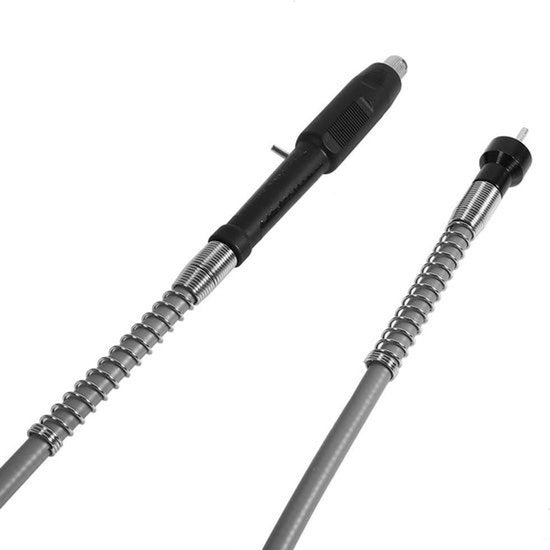 Estensione Ducto Flessibile per Asse di Rottura - Asse Flessibile per Strumento Rottore - Supporto per Vite M8 con Fermo - Diametro 32 Mm - Contenuto in HTML incluso.