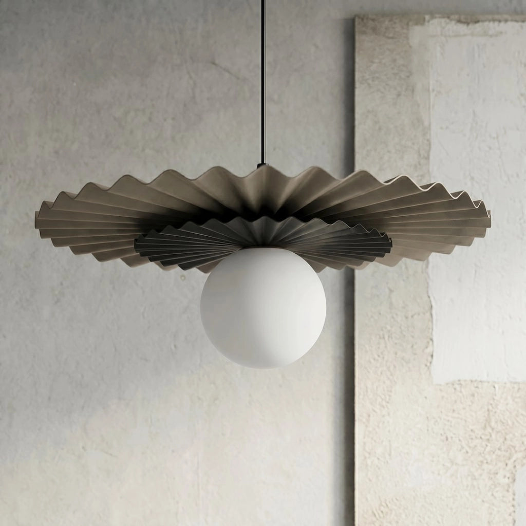 Lampada sospesa UMBRA Emibig 1xG9 beige/nero