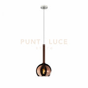 SOSP. CROMO 1 LUCE PICCOLA RAME 1155CR-SP-RA