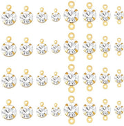 320 pezzi di zircone cubico per pendenti DIY per gioielli
