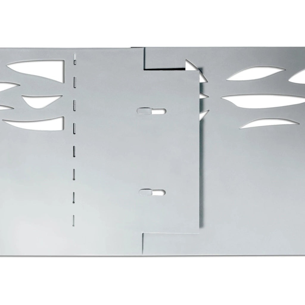 IDMarket - Bordature per prato flessible in acciaio x 5 pz