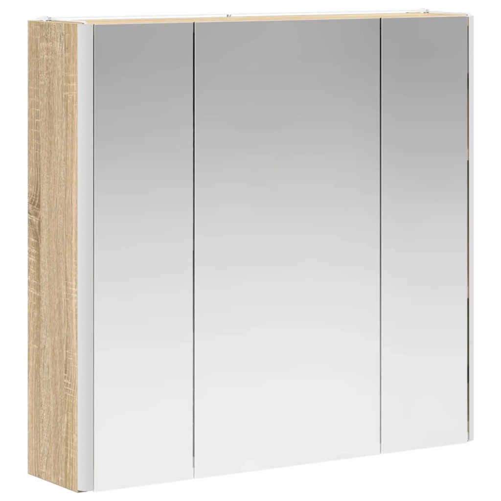 Mobiletto per specchio da bagno Rovere Sonoma 889249