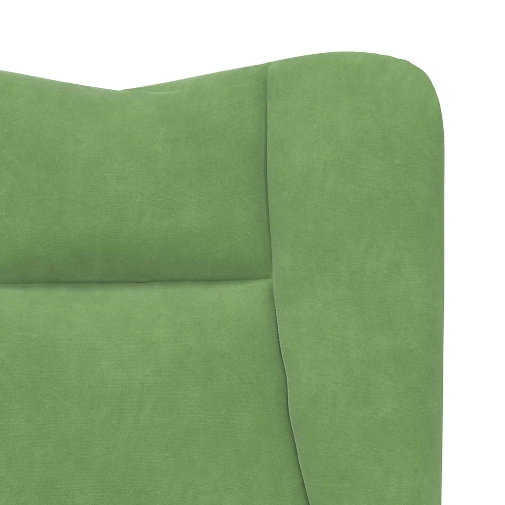 poltrona Verde chiaro 63 x 67 x 94 cm Velluto 42001806