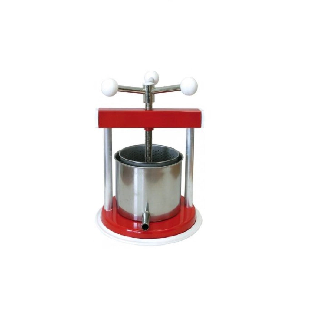 Torchietto premitutto piccolo TOMMY acciaio alluminio 1,5 l spremitutto torchio
