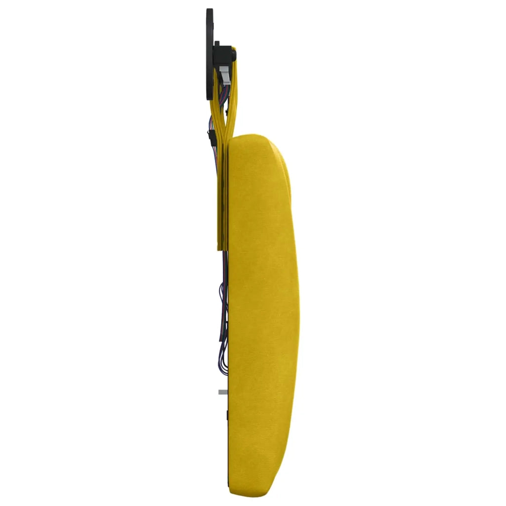 Testiera sospesa Con luce LED Giallo Velluto 3424644