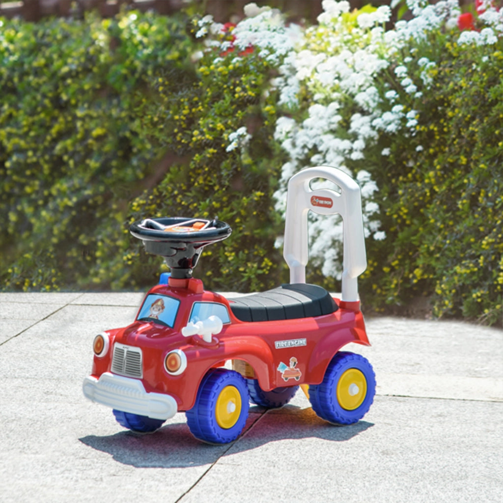 Camion dei pompieri per bambini ¨C Minimal ¨C rosso 18-36 mesi