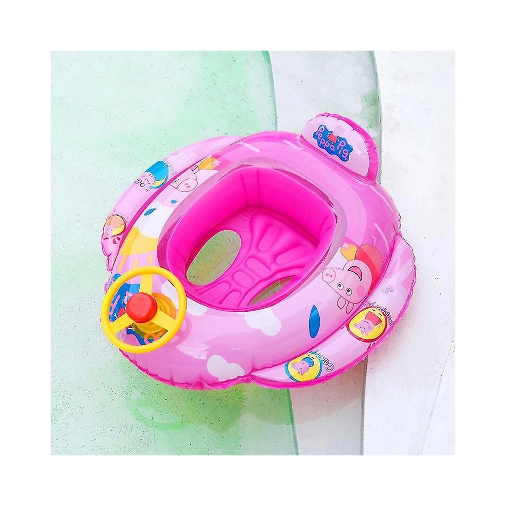 Trade Shop - Salvagente Gonfiabile Bambine Mare Con Mutandina E Schienale 70 Cm Colore Rosa -