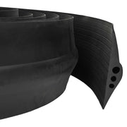 Guarnizione per pavimento del garage Nero 74 x 20 mm 3,5 m 42038267