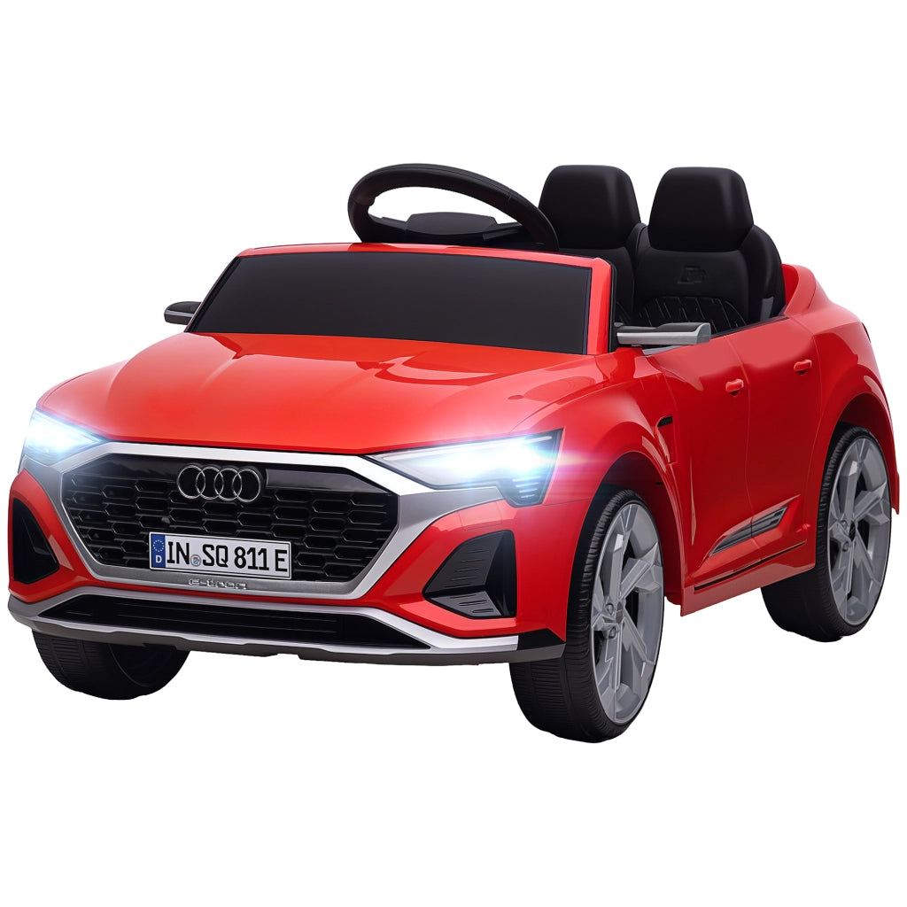 Auto Elettrica per Bambini Audi Q8 12V ¨C Xylo ¨C Rosso con Telecomando e Luci LED