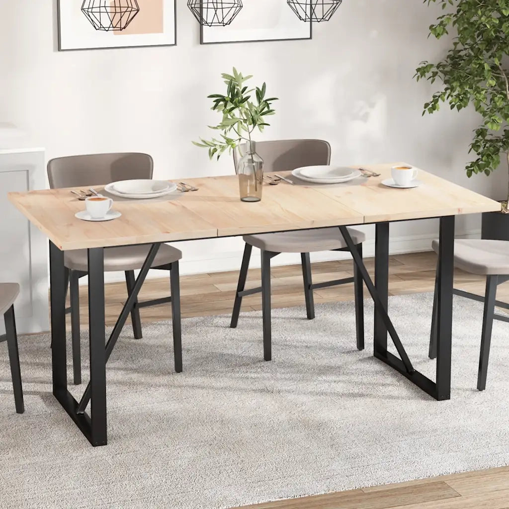 Piani Tavolo | Superficie Tavolo | Piano Scrivania 3 pz 80x53x2,5 cm Rettangolare Legno Massello Pino