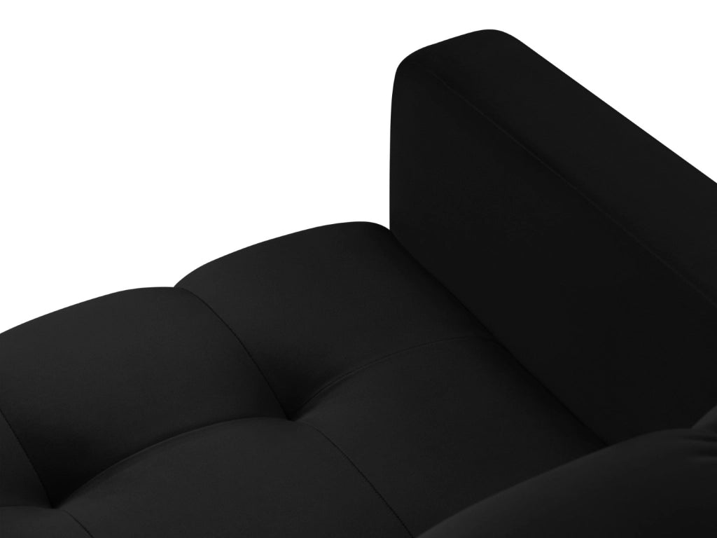 Cosmopolitan Design - Poltrona "Bali" in velluto nero 