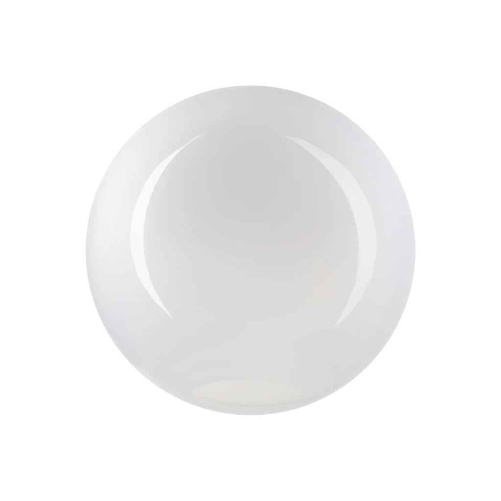 Lampada Da Tavolo Mapa 1 Luce E27 Vetro Bianco