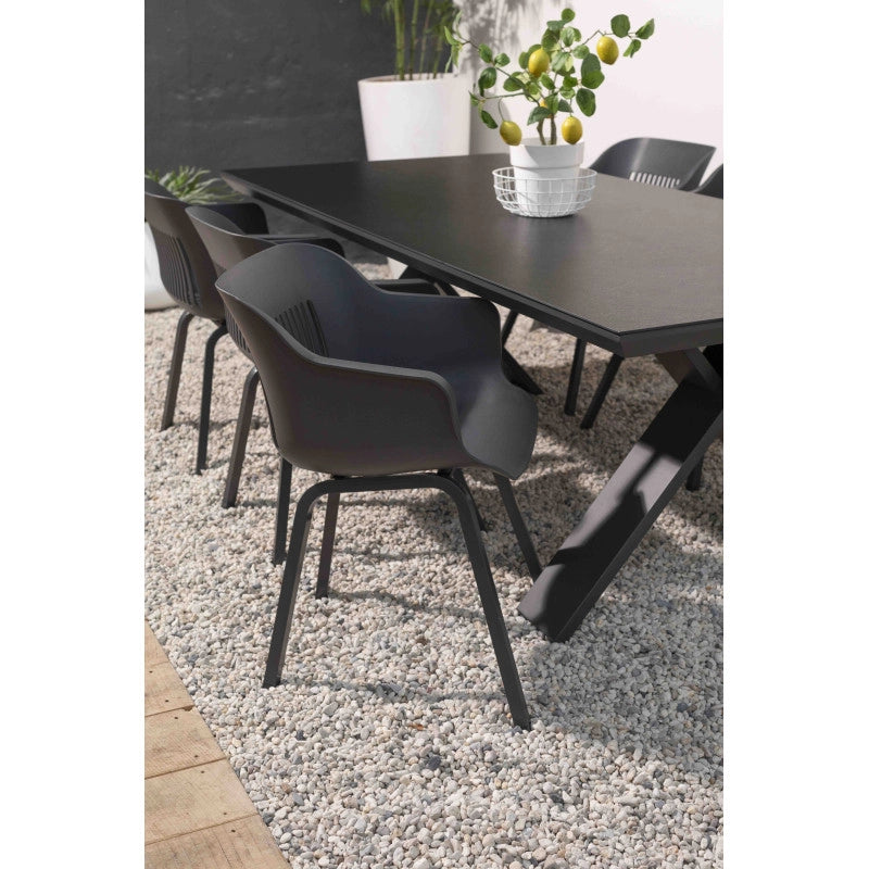 Set di 2 sedie JILL Element Armchair HARTMAN â€“ Nero