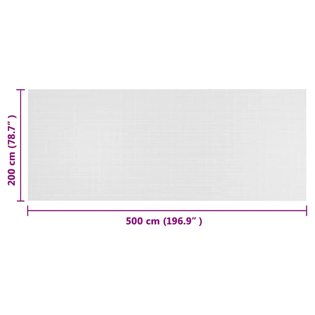 Rete Insetticida Bianco 2 x 5 m Polietilene CFW4149408