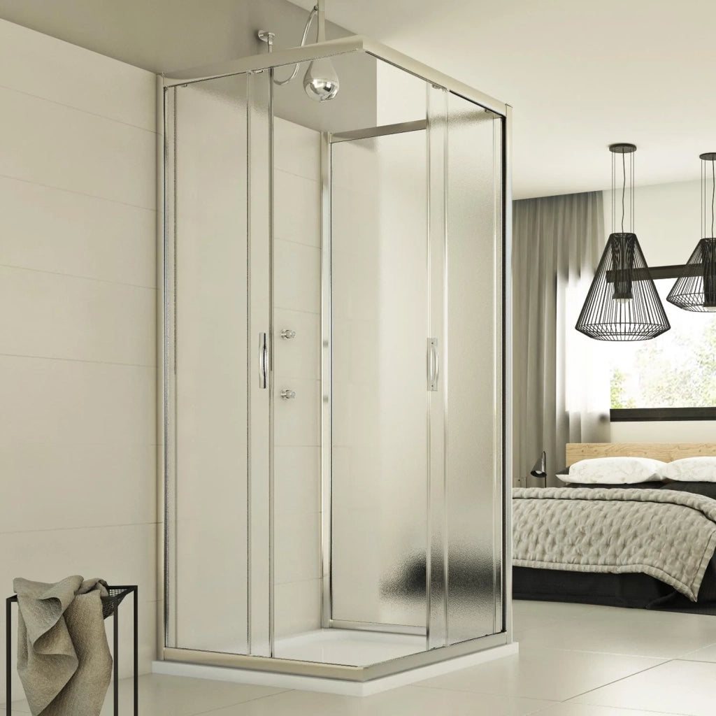 Box Doccia 3 lati 75x72x75 CM H198 stampato C mod. Evolution Trio