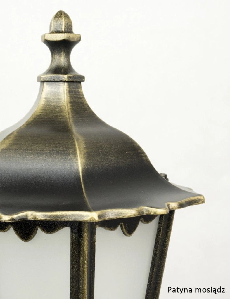 Lampione da giardino Retro 164 cm E27 nero IP43 SU-MA