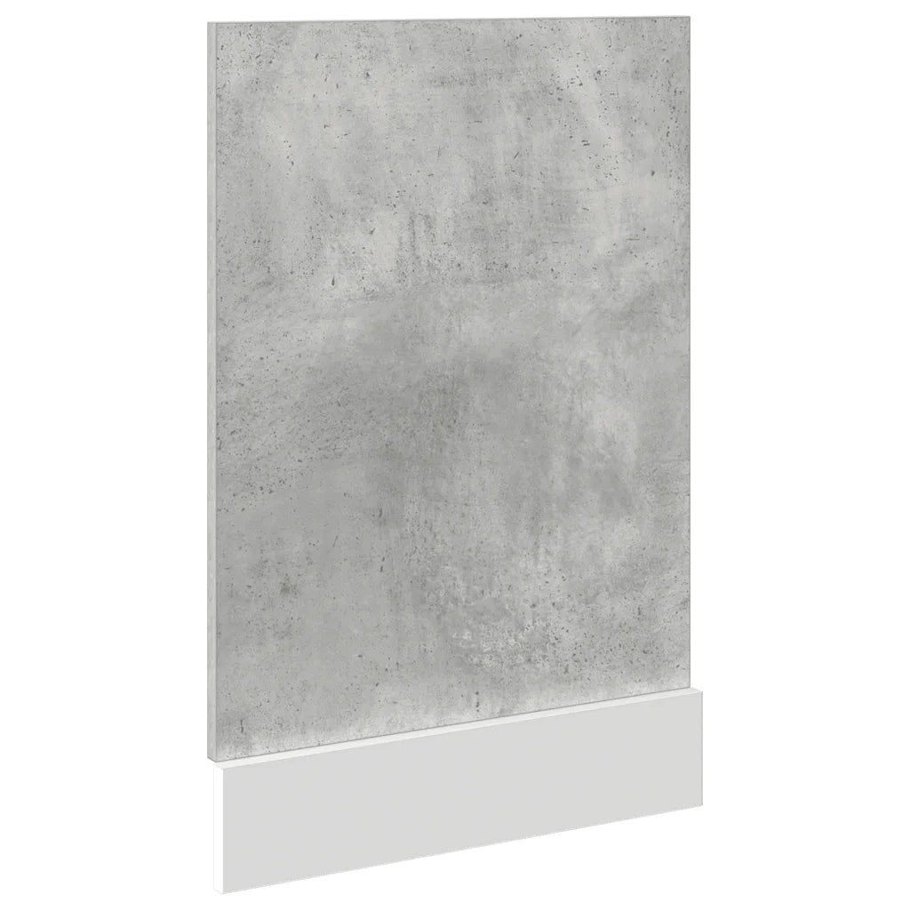 Pannello Lavastoviglie “Lyon” Grigio Cemento 45x3x67 cm 856130