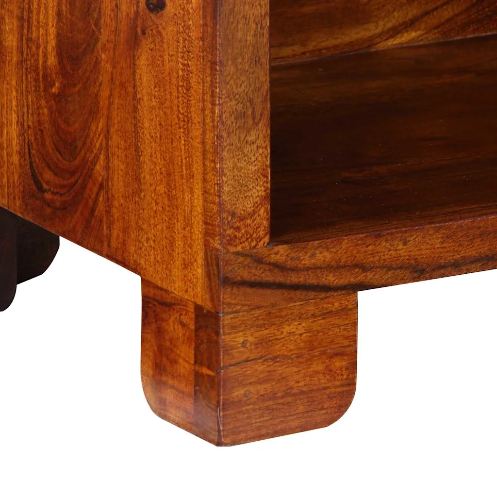 Mobile per scarpe con lo scaffale-Scarpiera Marrone 55 x 35 x 75 cm
