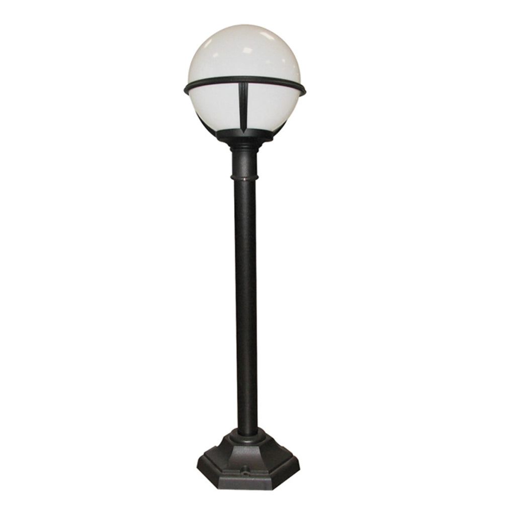 Lampione da giardino Glenbeigh nero E27 60W Elstead