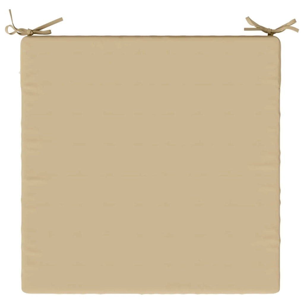 Cuscini per Sedia in 4 Pezzi SOEST 4 pz 100% Poliestere Beige 944902