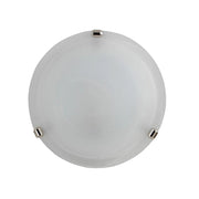 DUNA LAMPADA PLAFONIERA DA SOFFITTO E27 1 LUCE 30CM BIANCA