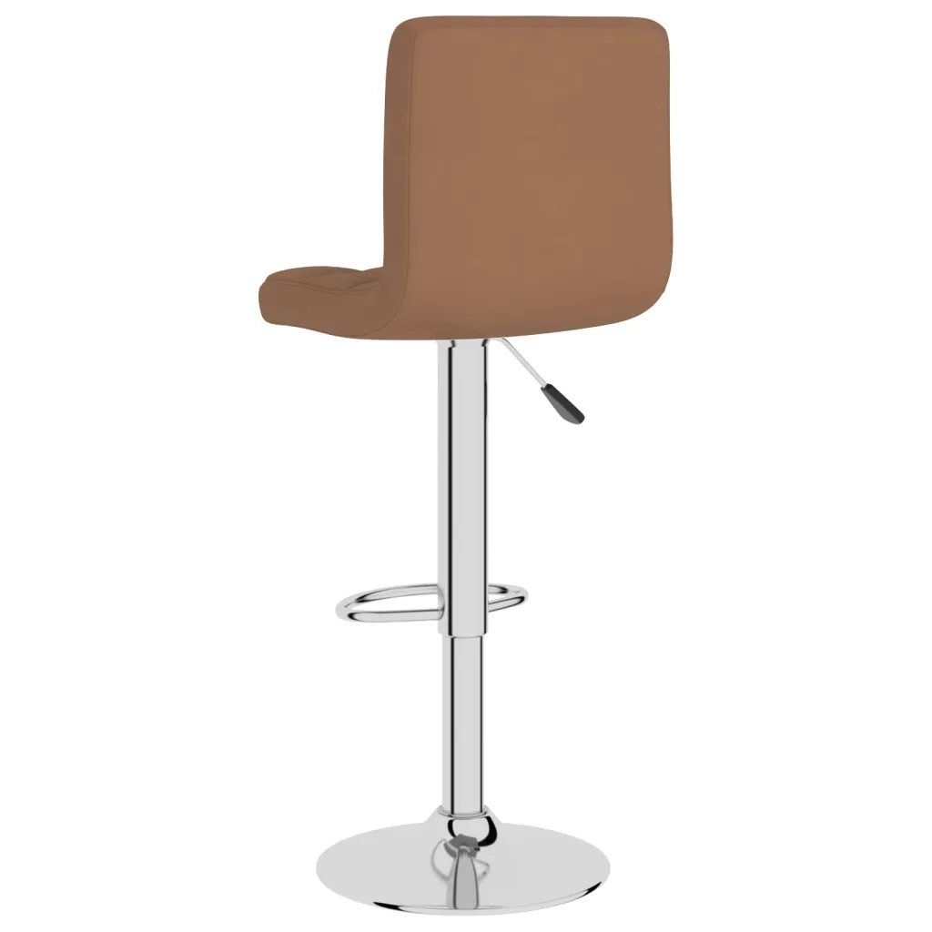 Sgabello da Bar Marrone in Tessuto 334232