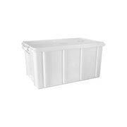 Cassetta box con coperchio 40x30x22 Bianco