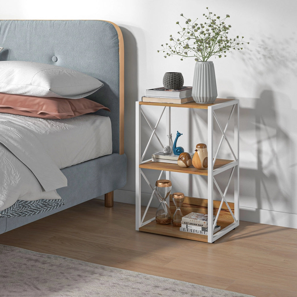 Mobile 3 Ripiani ¨C Minimal ¨C Legno 40x35x72.5cm