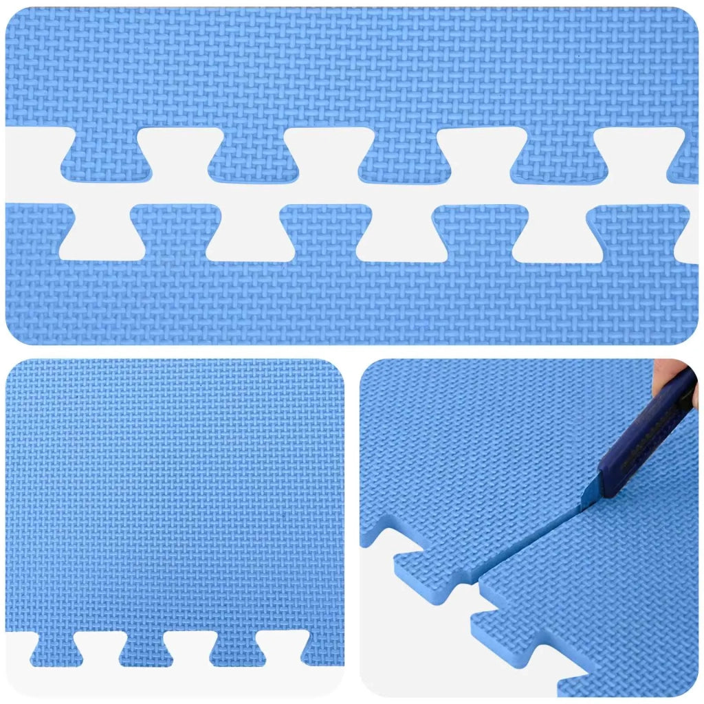 Tappeti 24 pcs Blu 8,64 m² Schiuma EVA 42040754