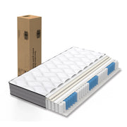 Materasso a molle insacchettate 7 zone bianco 180x200 cm