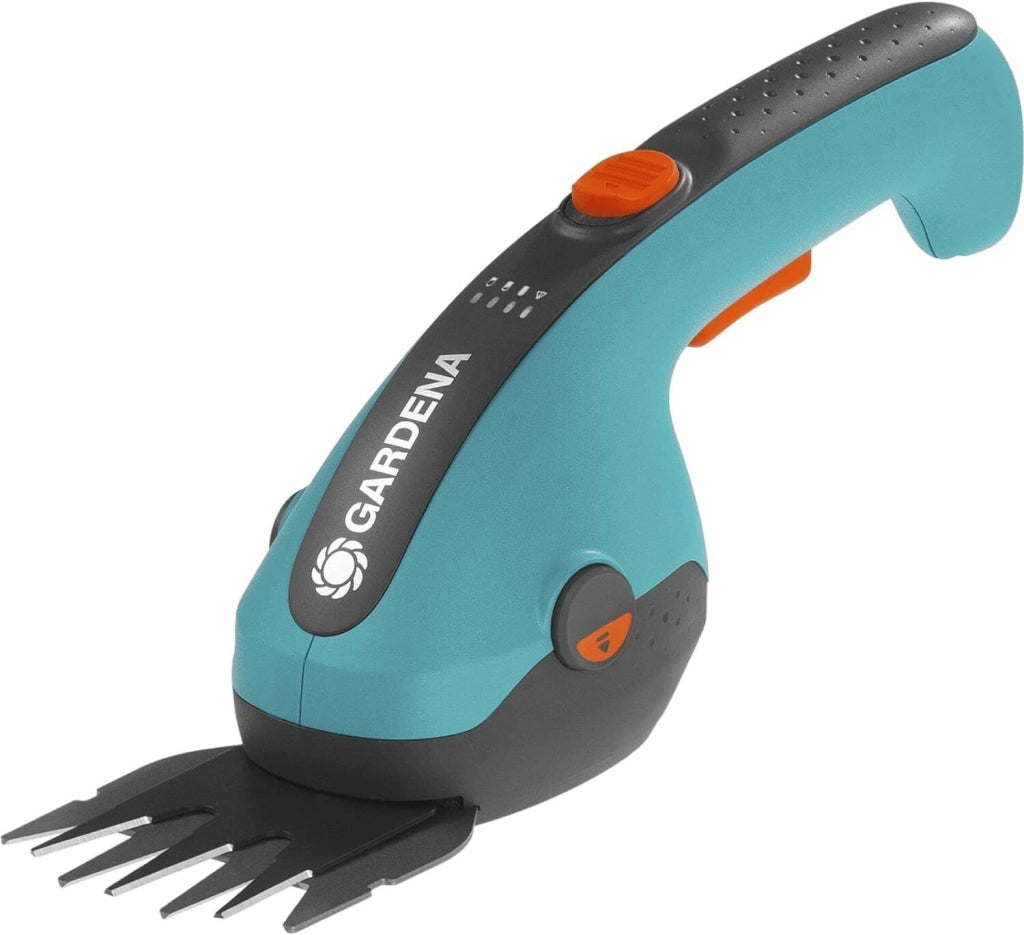 Gardena 09885-30 ClassicCut Li Forbici senza filo per erba e cespugli Lama intercambiabile Batteria Li-ion 3,6 V 2,5 Ah colore Turchese-Nero