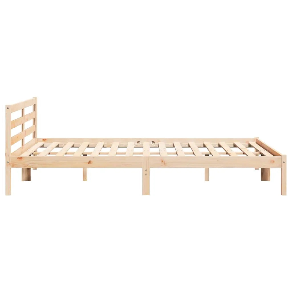Struttura del letto Marrone 225,5 x 185,5 x 69,5 cm 869784