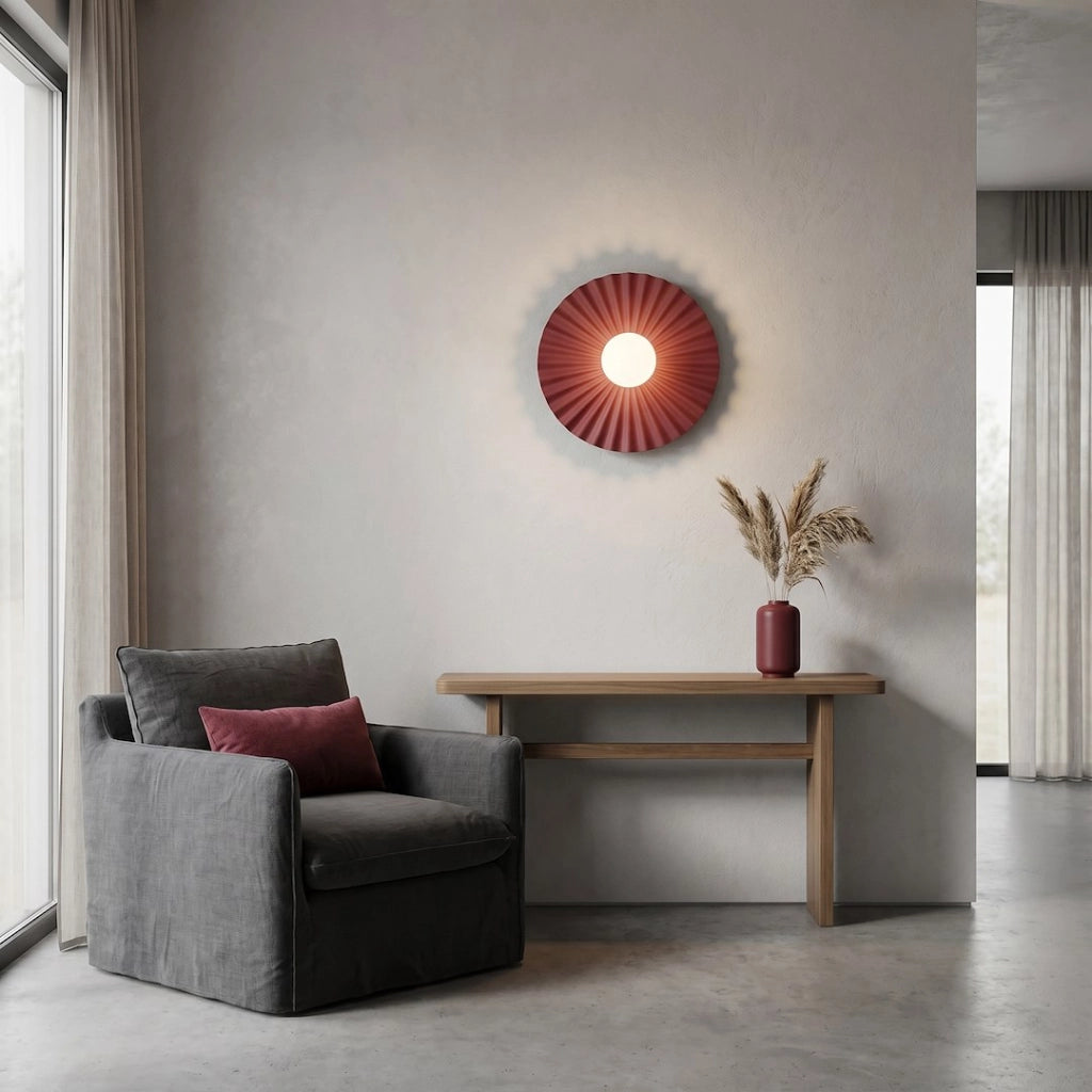 Applique da parete Umbra 1xG9 bordeaux Emibig
