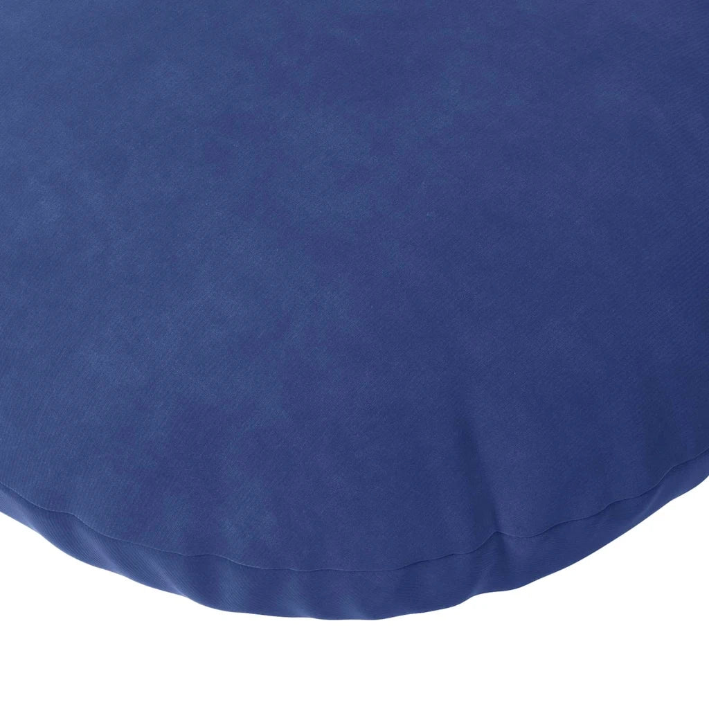 Cuscini per Seduta 2 pz | Cuscini per sedie Blu Polizia ? 40 x 13 cm Velluto