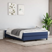 Materasso a Molle Insacchettate Rigidità Media Blu 140x190x20 cm in Tessuto 347780