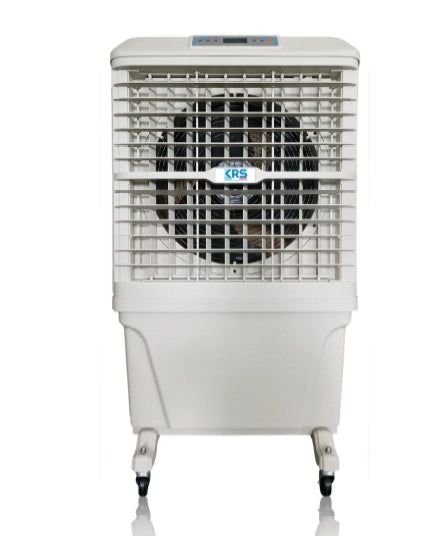 KRS EVC120 Raffrescatore evaporativo portatile in plastica 12.000 mc/h 925x580x1440 90l Bianco