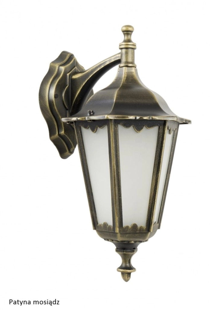 Applique esterna Retro nera E27 IP43 SU-MA K3012/1/D