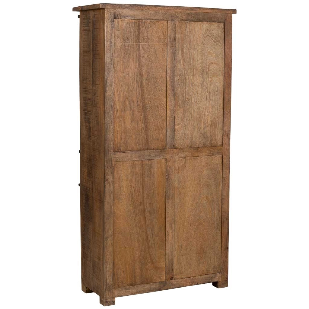 Armadio in legno marrone 100x42x190h cm