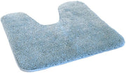 Badmat microvezel lichtblauw 50x55 cm con foro