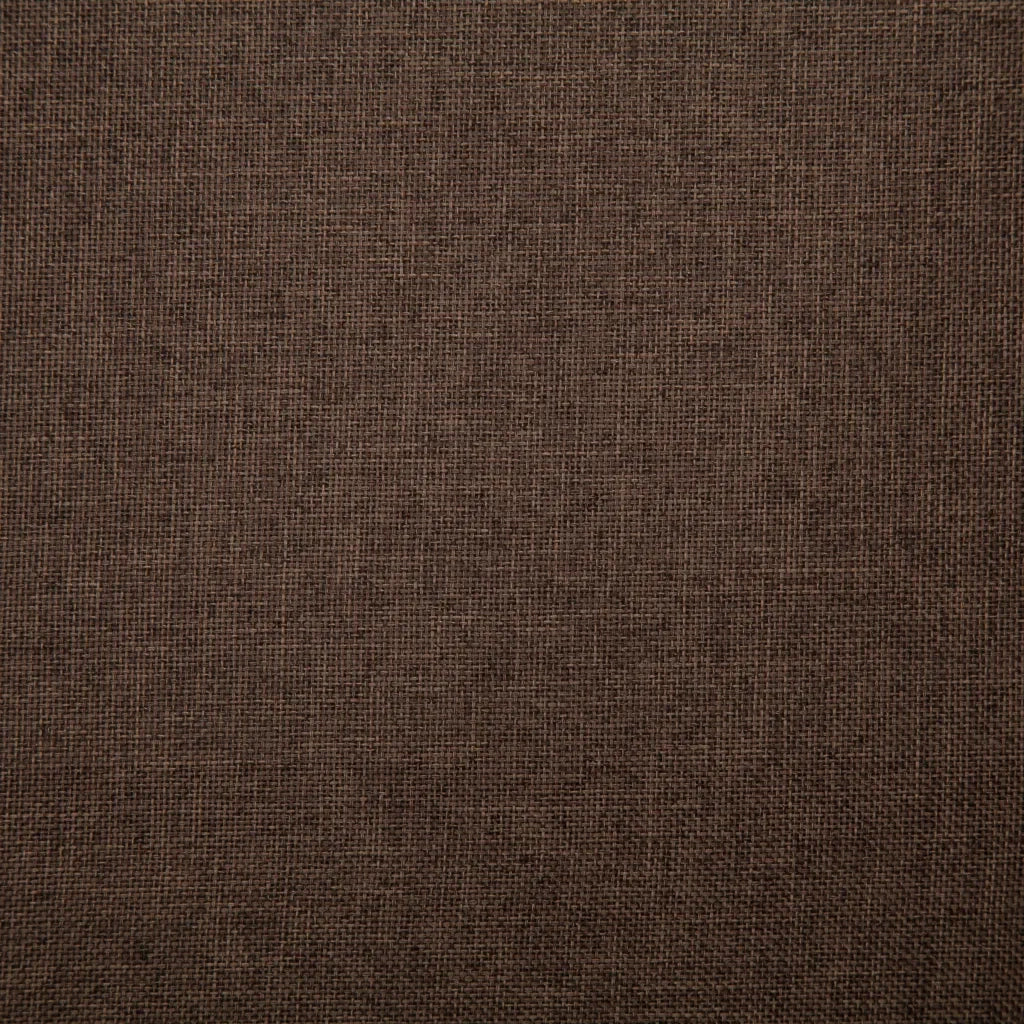 Panca-Sgabello 139,5 cm Marrone in Poliestere