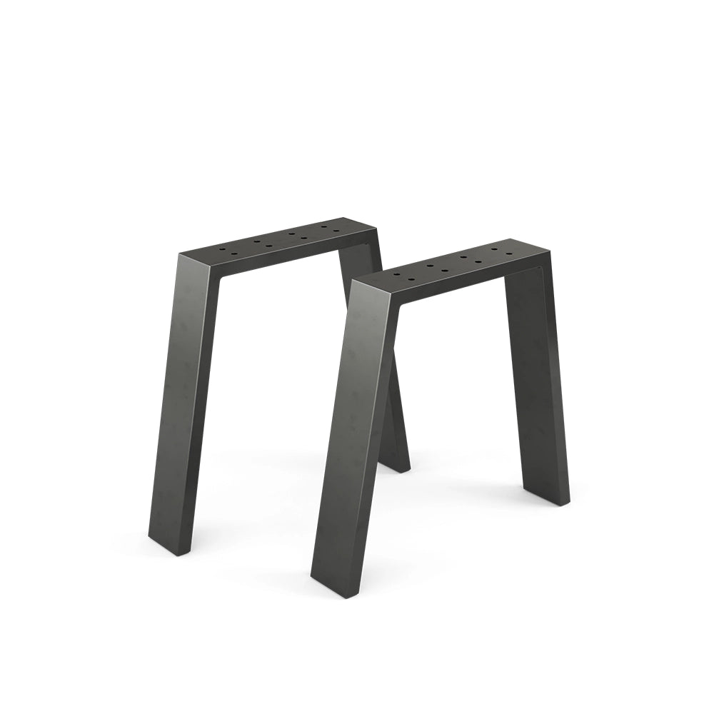 Vicco Gambe per tavolo Nero 45 x 42 cm A forma di U