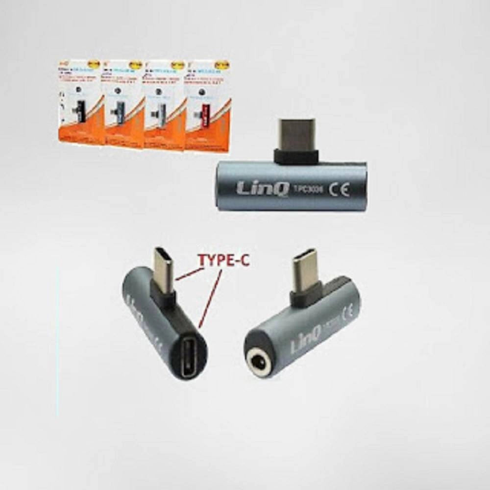 Trade Shop - Adattatore Convertitore Da Plug Type-c Maschio A Jack 3,5mm + Pd Carica Tpc3026 -