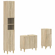 Set di armadietti da bagno in 3 pezzi DELFT 3417866