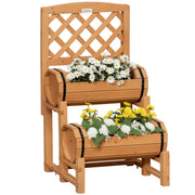 Fioriera Verticale da Giardino ¨C Xylo ¨C Legno Abete 45x45x180cm