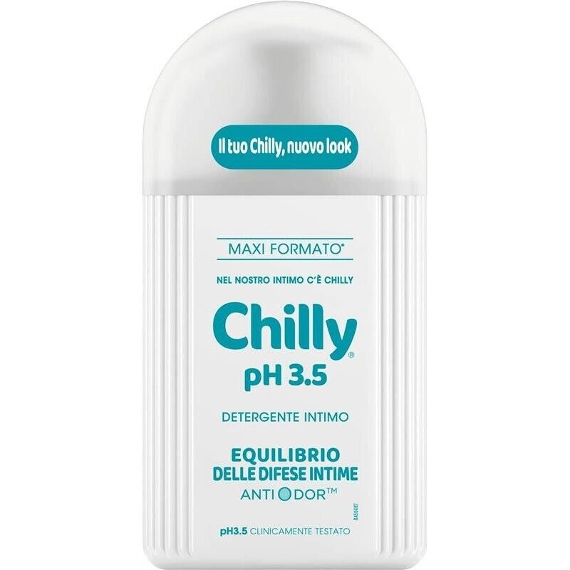 CHILLY GEL DETERGENTE INTIMO DA 300ML MAXI NEW  PH 3.5