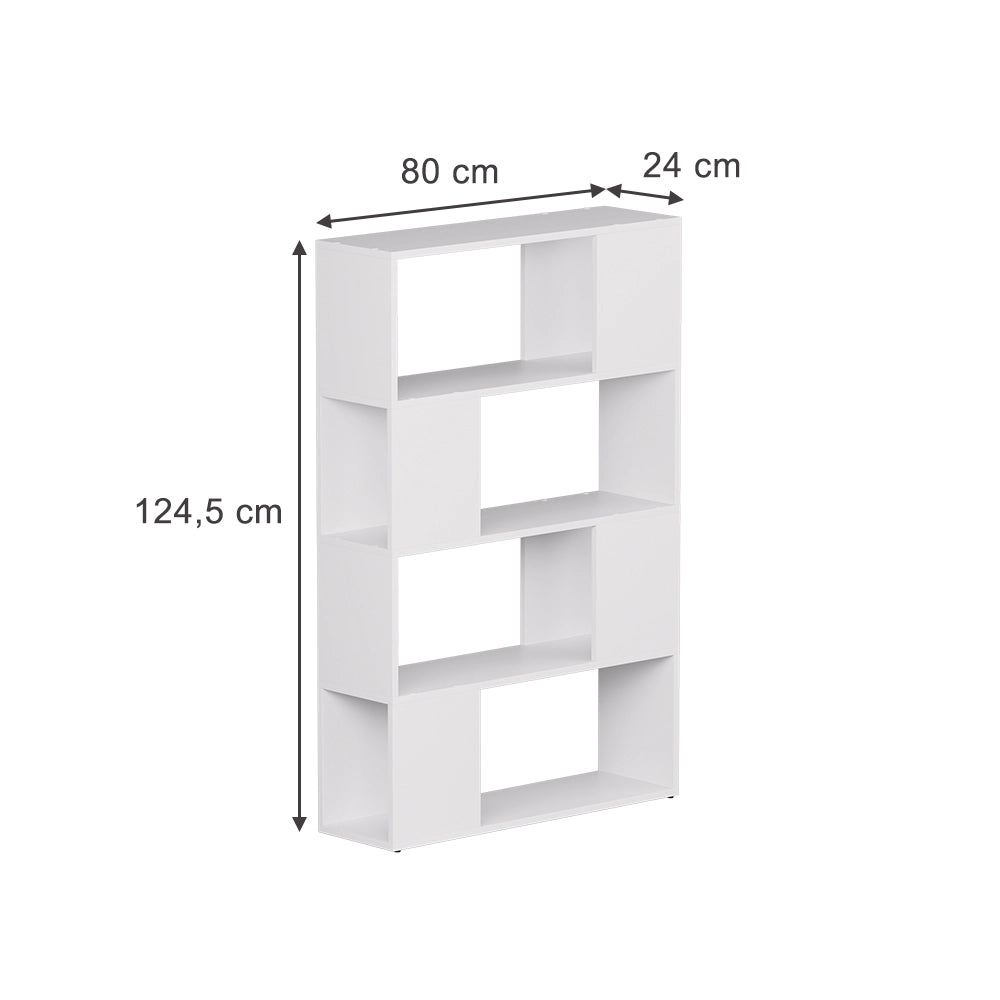 Vicco Divisorio per ambienti Bianco 80 x 124.5 cm
