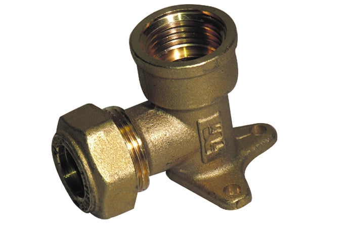 GOMITO A 90  ° CON FLANGIA  O-RING FEMMINA TIEMME GAS- 1/2 x 18- TIEMM- pezzi 1