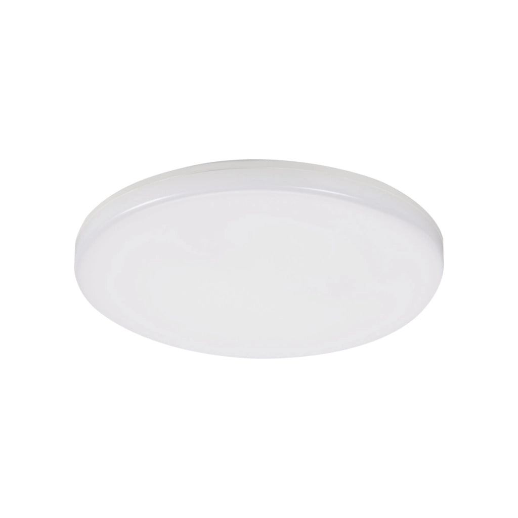 Plafoniera LED tonda 28cm 24W 4000K IP54 Duno Pro bianca